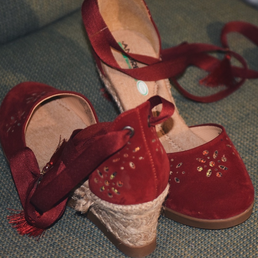 Red wedges